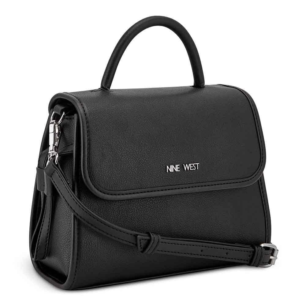 2897 Kyler Top Handle Flap, Black, Small - Picture 2 of 4